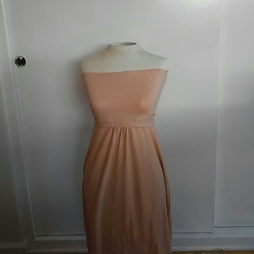 Dress Tan simmer print